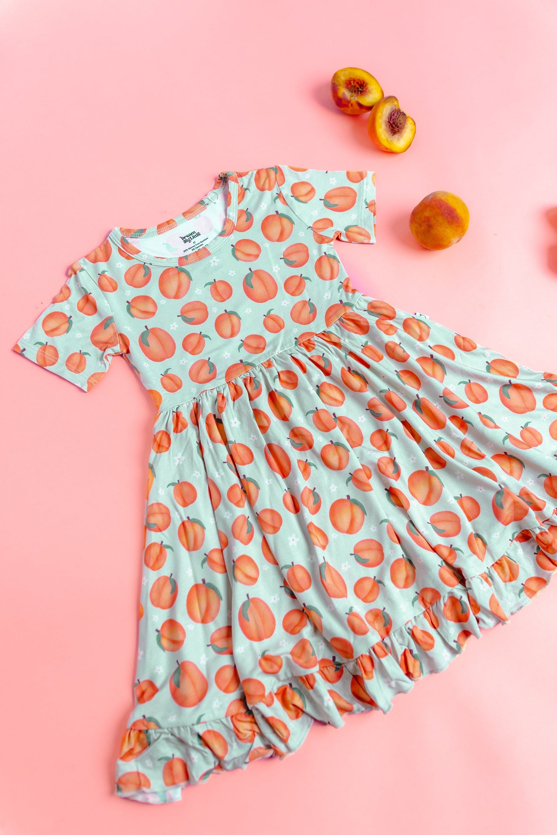 DREAM BIG LITTLE CO PEACHY - KEEN DREAM RUFFLE DRESSEveretts Place