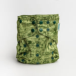 Nature: Essentials Pocket Cloth Diaper with Athletic Wicking Jersey, Grows with your Baby - Everetts Place Boutique - Pocket Diaper