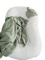 Little Mae & Co Pearl Ribbed Baby Lounger Cover For Snuggle Me Lounger - Everetts Place Boutique - 