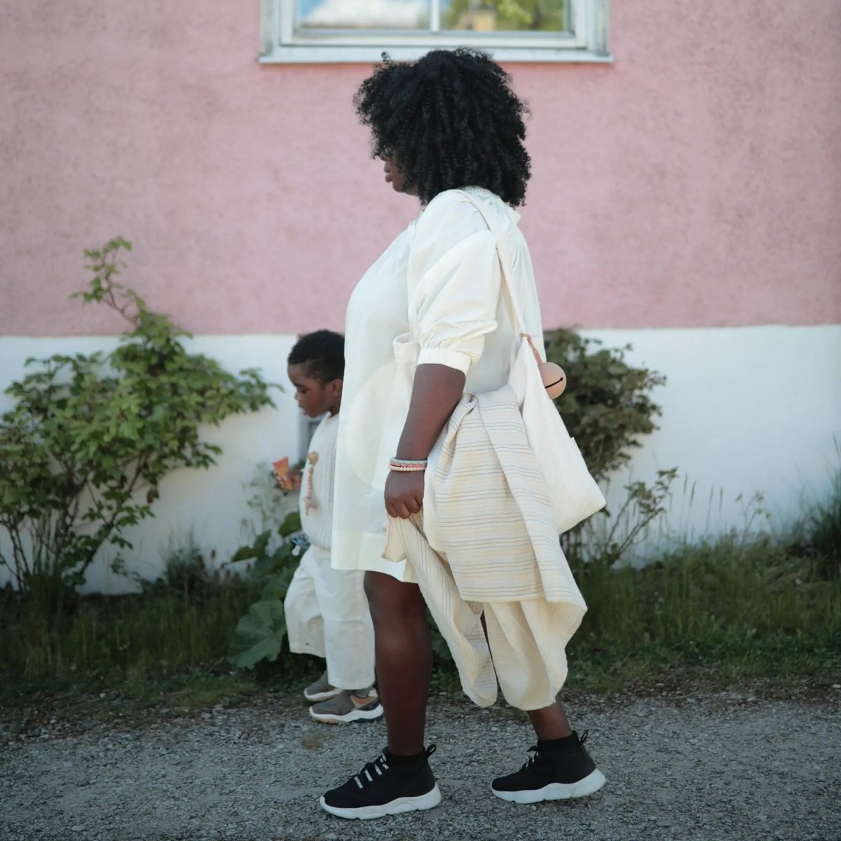 Mushie Pearl Teether Bracelet for Babies Non-Toxic Food-Grade Silicone Easy Grip Soothing Accessory -