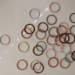 Mushie Pearl Teether Bracelet for Babies Non-Toxic Food-Grade Silicone Easy Grip Soothing Accessory -