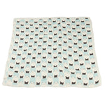 Newcastle Classics Peek - A - Boo Cats and White Bamboo Muslin Newcastle Blanket - 