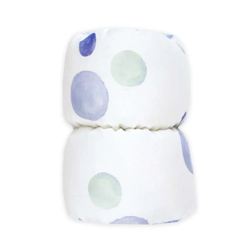Oxford Light Blue Comfy Cradle Goosewaddle® | Newborn Baby Blankets Toys Teethers Bibs & More
