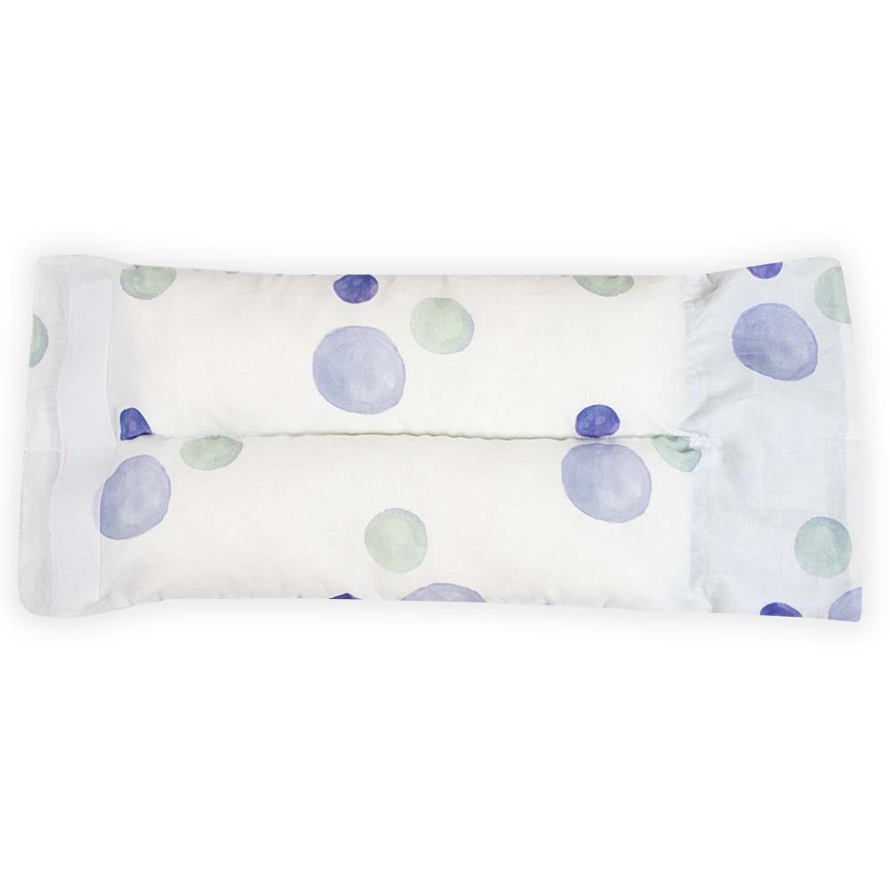 Oxford Light Blue Comfy Cradle by Goosewaddle® | Newborn Baby Blankets Toys Teethers Bibs & More