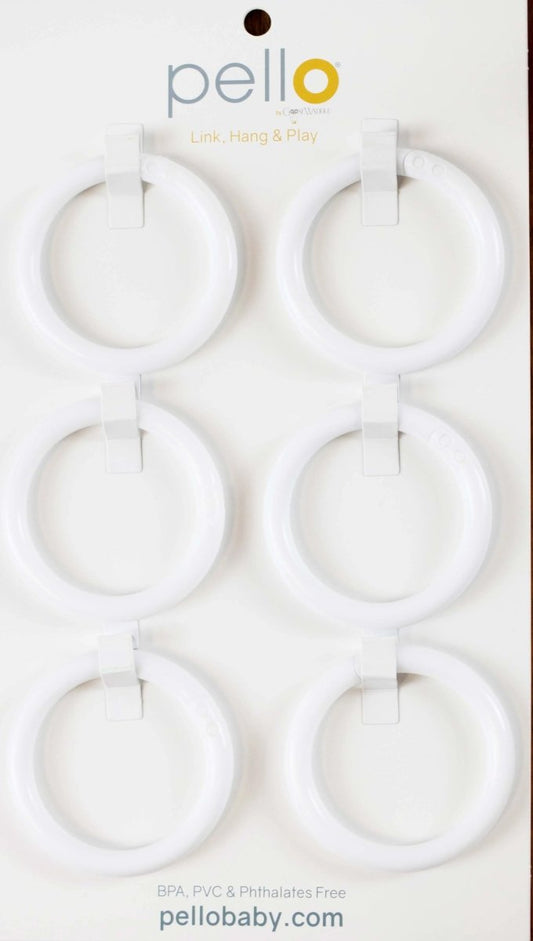 Pello Link Luxury Baby Floor Cushions with Play Rings and Toy Attachments.