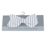 Newcastle Classics Eco-Friendly Bamboo Headband with Pencil Stripes for All Head Sizes - Apparel & Accessories > Clothing Accessories > Hair Accessories > Headbands Bamboo Headband