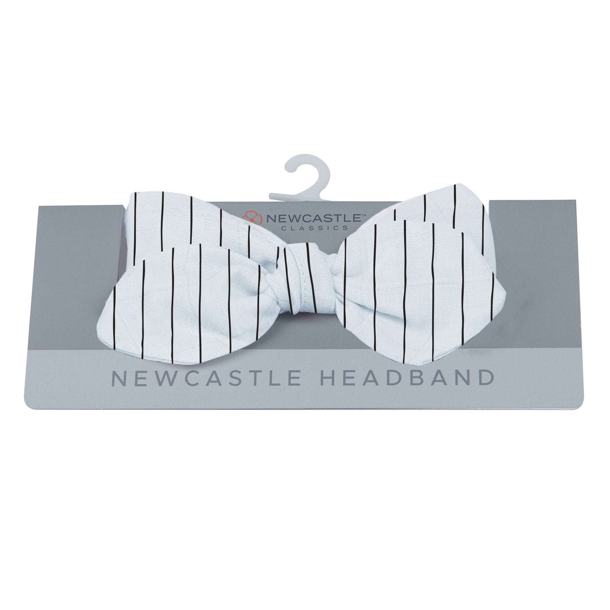 Pencil Stripe Bamboo Headband One Size 100 Percent Bamboo Newcastle Classics