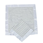 Newcastle Classics Pencil Stripe Bamboo Muslin Security Blankie