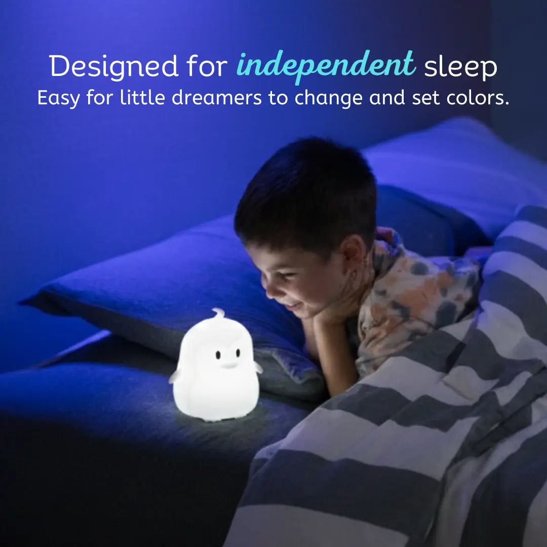 Lumieworld Penguin Night Light for Kids - LED Penguin Lamp | LumiPets® - 