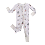 Luxie Charm Penguins On Ice Zippered Baby Romper - Everetts Place Boutique - 