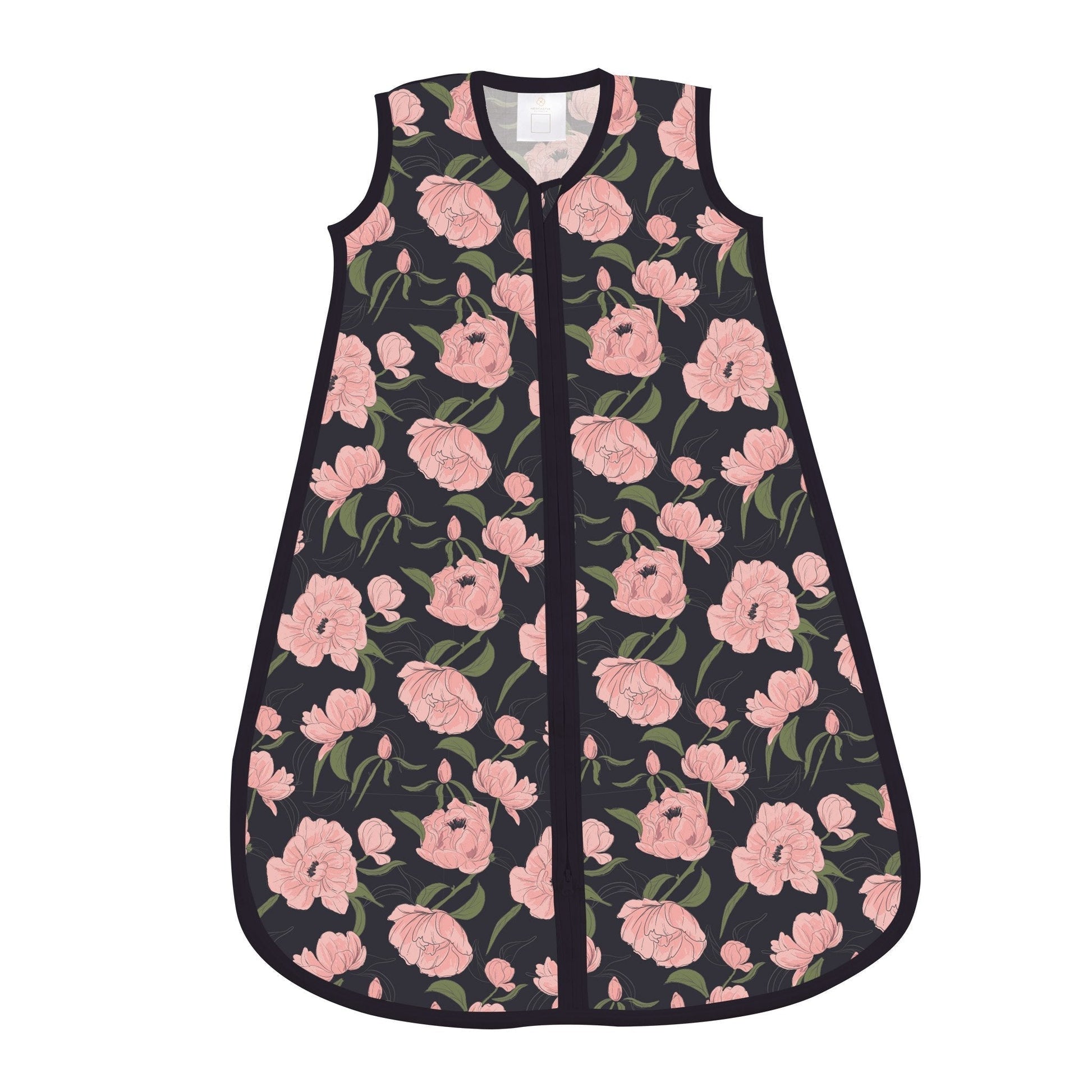 Peonies Bamboo Sleep Sack Lightweight Sleeveless Wearable Blanket for Babies 0-12 Months Newcastle Classics