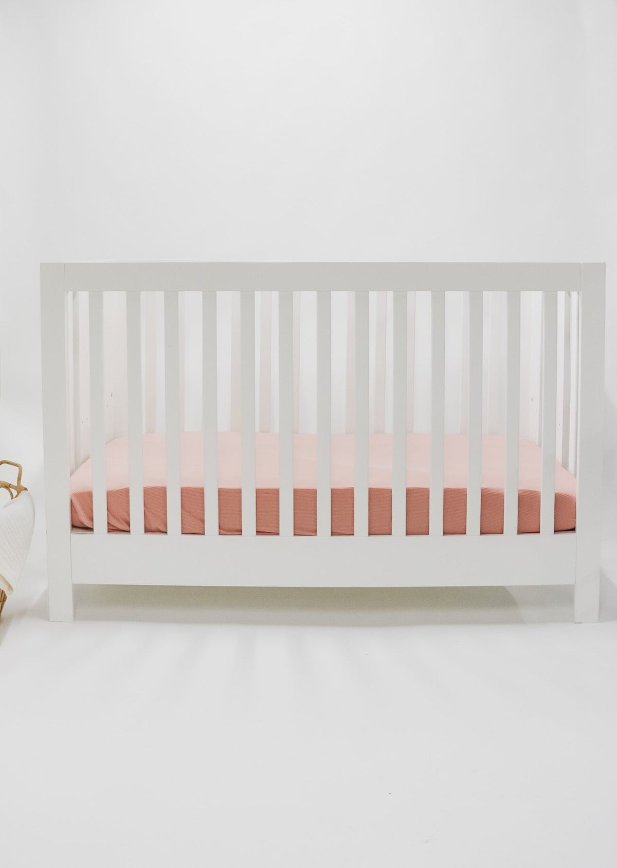 Little Mae & Co Peony Ribbed Crib SheetEveretts Place
