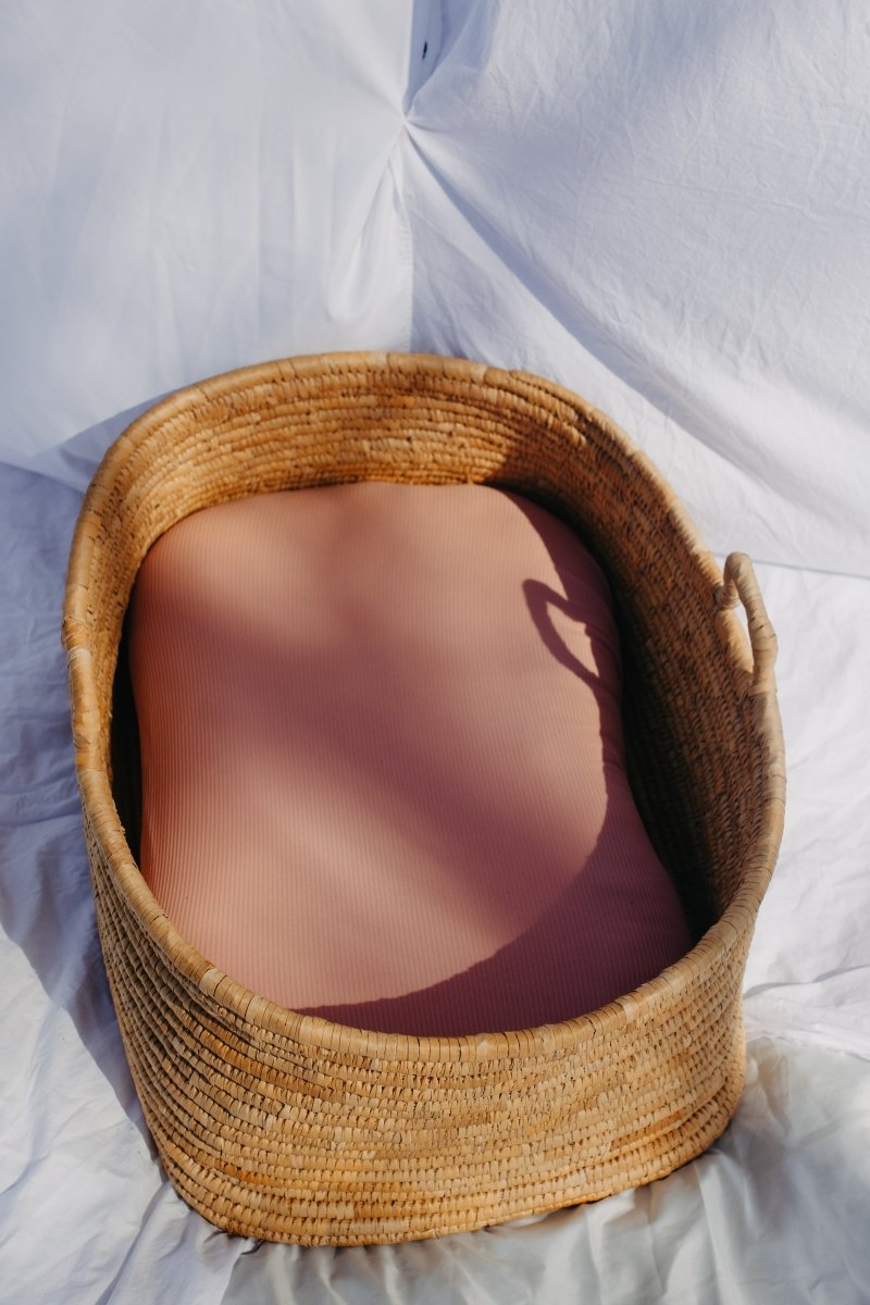 Little Mae & Co Peony Ribbed Lounger Cover for Snuggle Me Lounger Knit Blend - Everetts Place Boutique - 