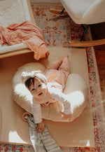 Little Mae & Co Peony Ribbed Stretch Swaddle Blanket For Newborn Comfort - Everetts Place Boutique - 