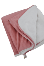 Little Mae & Co Peony Ribbed Toddler Blanket From Little Mae and Co - Everetts Place Boutique - 
