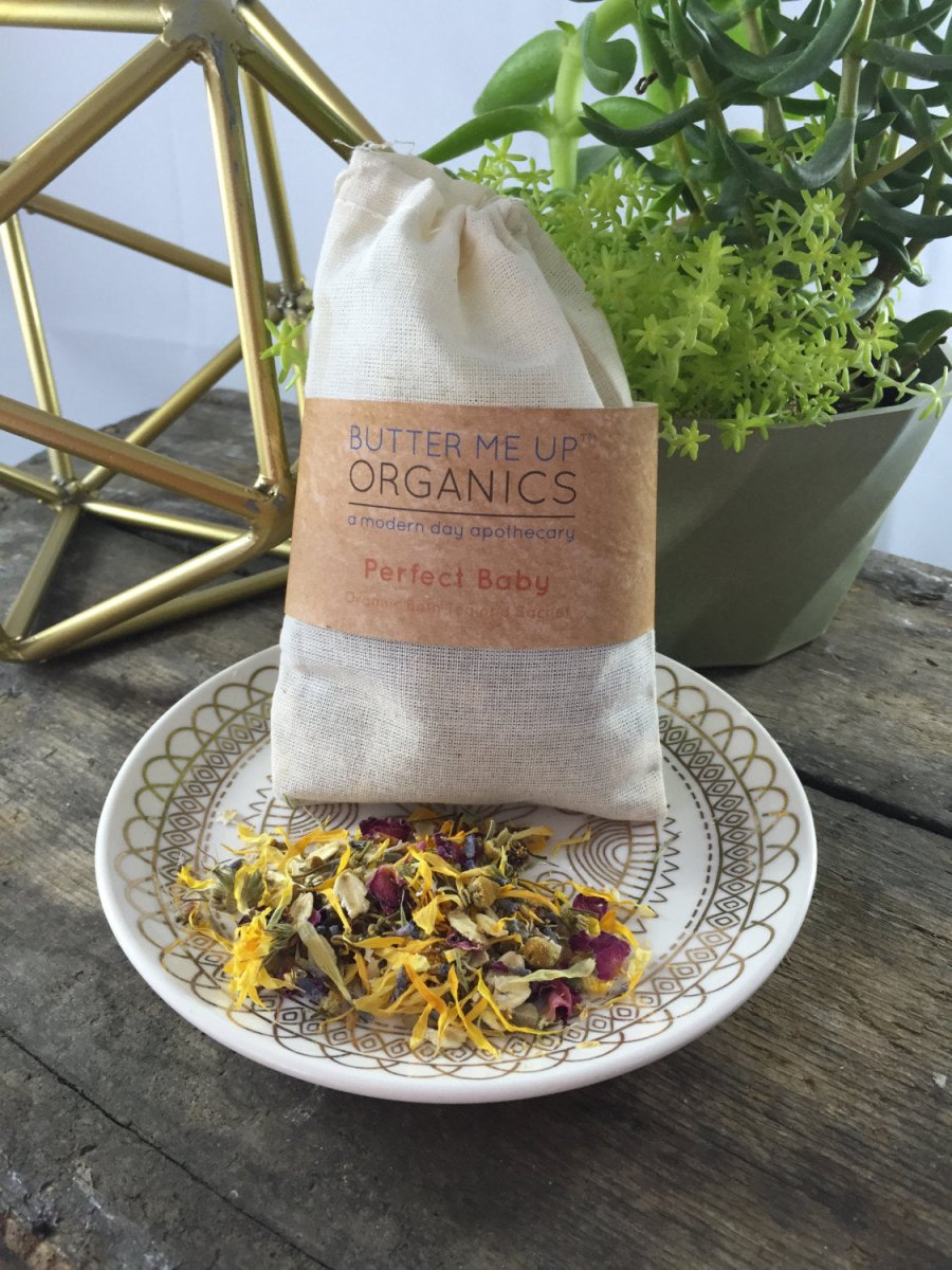 Perfect Baby Organic Bath Tea with Calming Botanicals for Soothing Baths - Everetts Place
