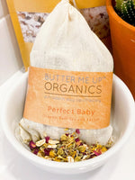Butter Me Up Organics Perfect Baby Organic Bath Tea with Calming Botanicals for Soothing Baths - 