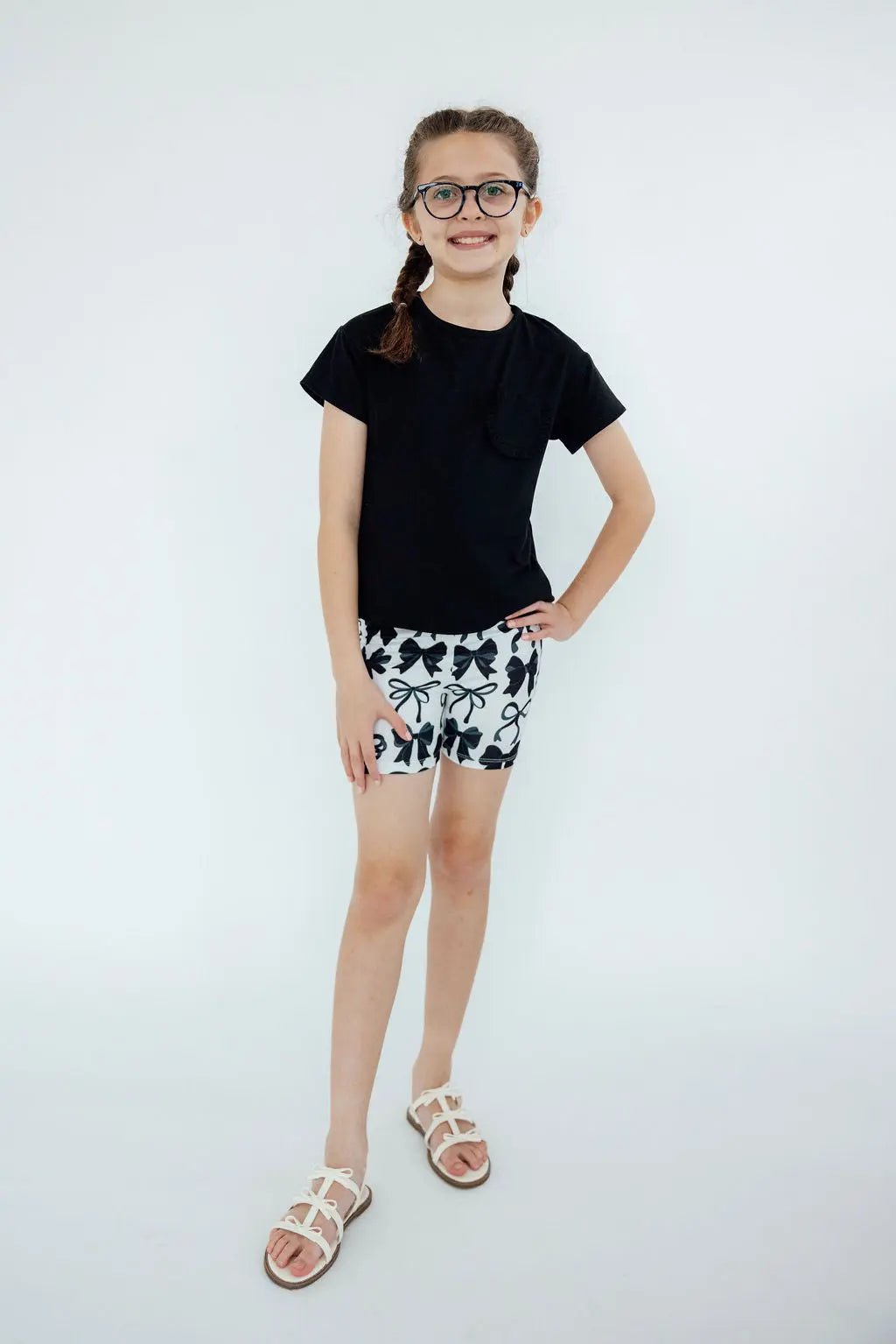 Mila & Rose ® Perfectly Tied Twirl Shorts - 