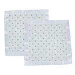 Newcastle Classics Soft Bamboo Newcastle Blankie with Polka Dot Design for Babies - Baby & Toddler > Swaddling & Receiving Blankets > Receiving Blankets Bamboo Security Blanket