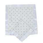 Newcastle Classics Periwinkle Diamond Polka Dot Bamboo Newcastle Blankie