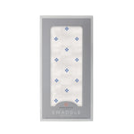 Periwinkle Diamond Polka Dot Swaddle -  | Everetts Place