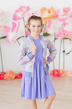 Mila & Rose ® Periwinkle Pocket Tank Twirl Dress - 