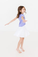 Mila & Rose ® Periwinkle Ruffle Pocket Tee - 