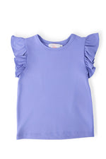 Mila & Rose ® Girls Ruffle Tee - Perfect for Twirling and Layering -