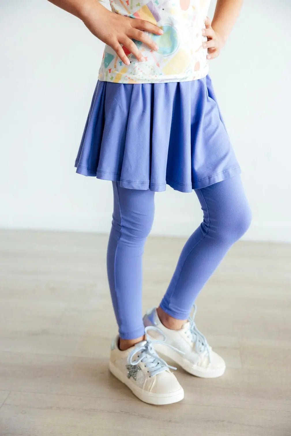 Periwinkle Twirl Skegging - Sleeve, Pink, Tights, Waist, Purple | Everetts Place