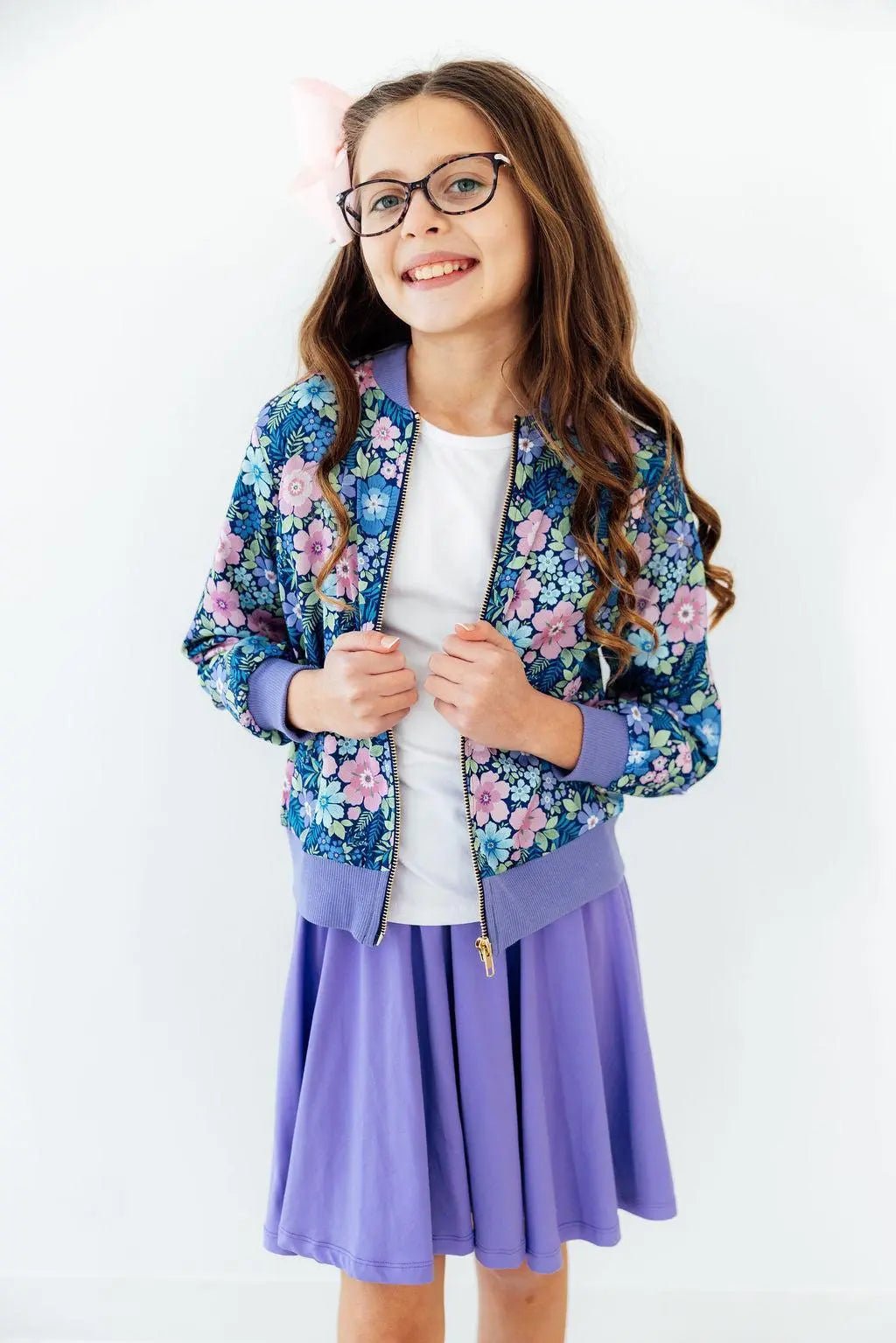 Mila & Rose ® Periwinkle Twirl Skort - 