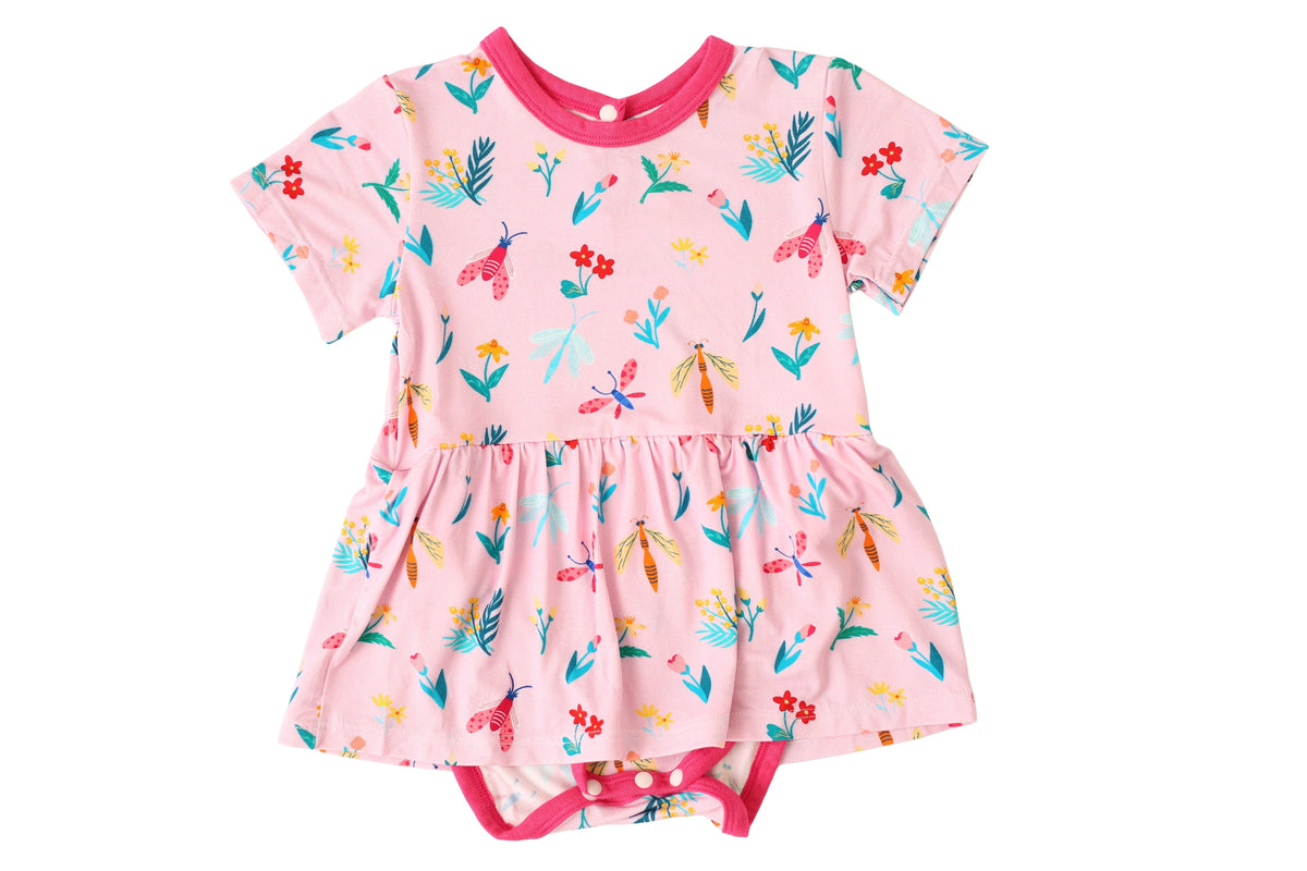 Petal Bugs S/S Bodysuit Dres by Bestaroo