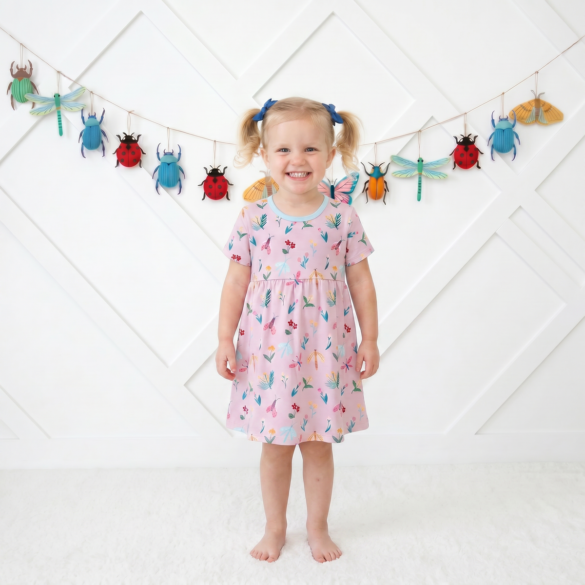 Petal Bugs S/S Dress by Bestaroo