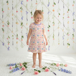 Petal Parade A-Line Dress by Bestaroo