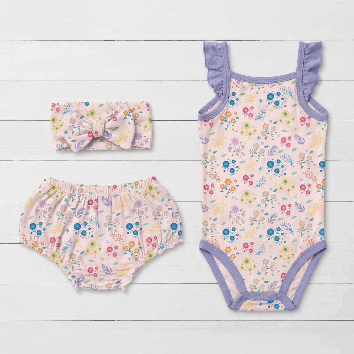 Petal Parade Bloomer Set by Bestaroo