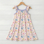 Petal Parade Flutter Sleeve Dress by Bestaroo