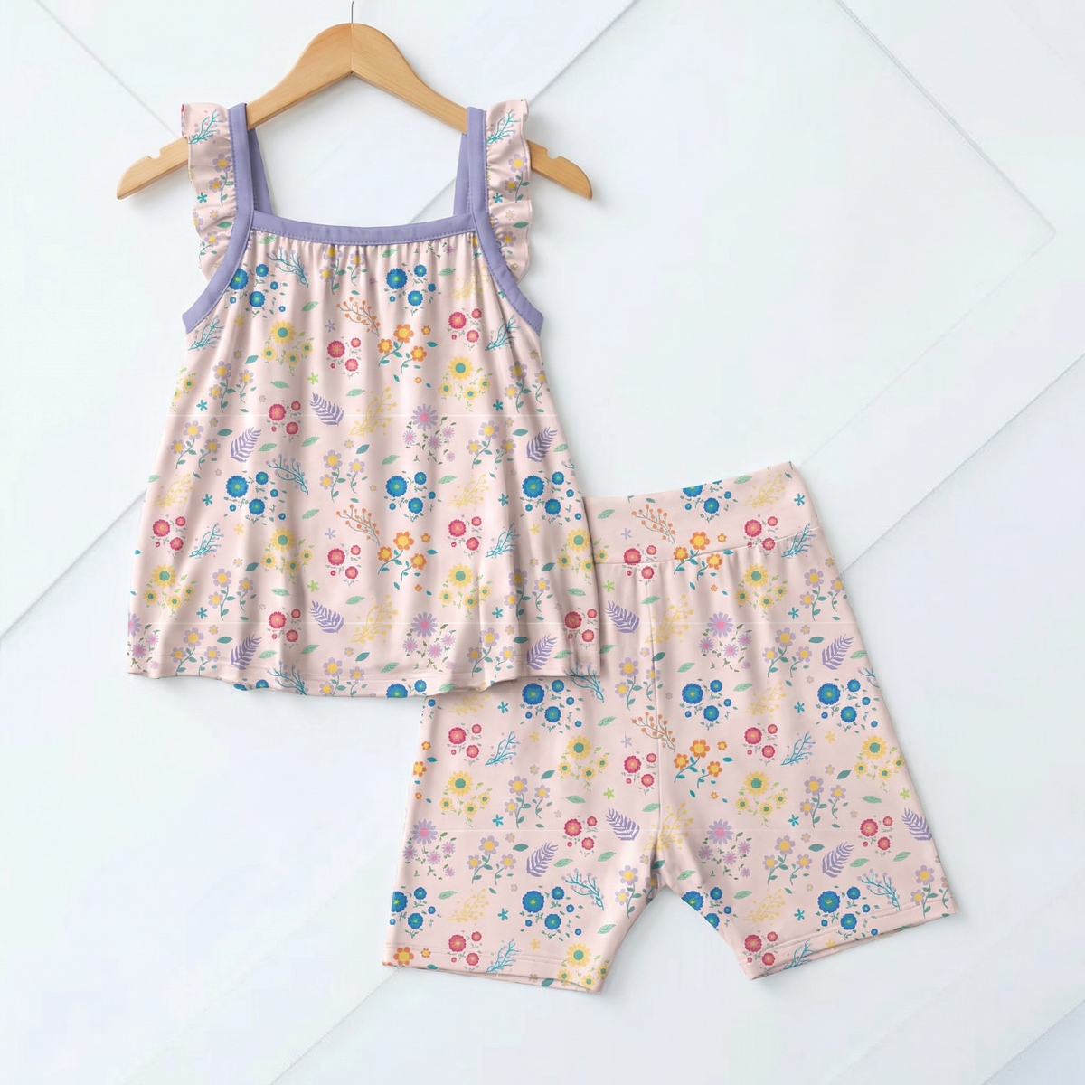 Petal Parade Flutter Tank & Shorts by Bestaroo