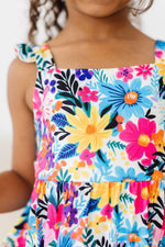 Mila & Rose ® Petal Paradise Ruffle Maxi Dress - 
