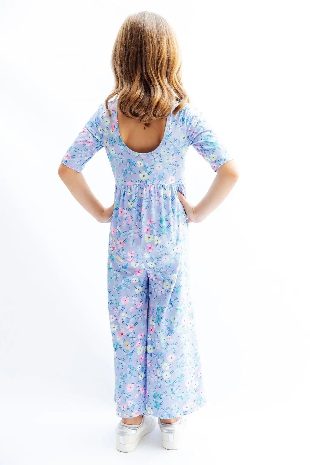 Mila & Rose ® Petal Party Wide Leg Jumpsuit - 