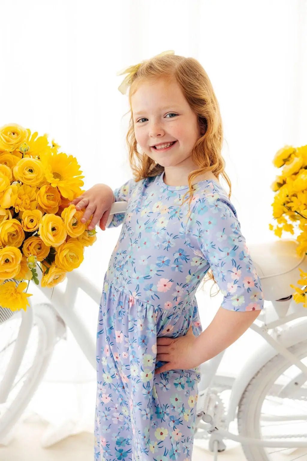 Mila & Rose ® Petal Party Wide Leg Jumpsuit - 