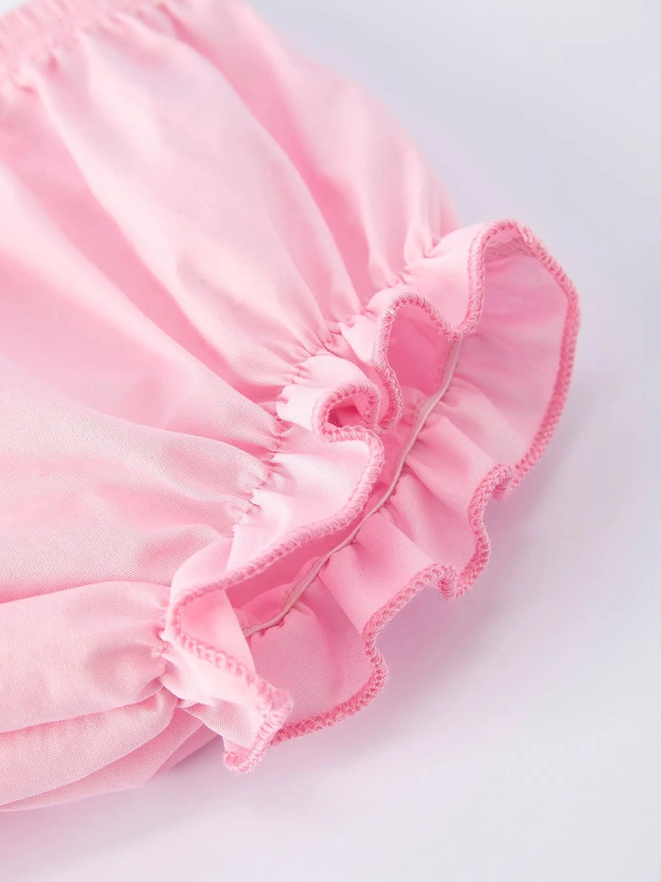 Floral Smocked Christening Bishop Baby Girl Bloomer Set Rylee Faith Designs 