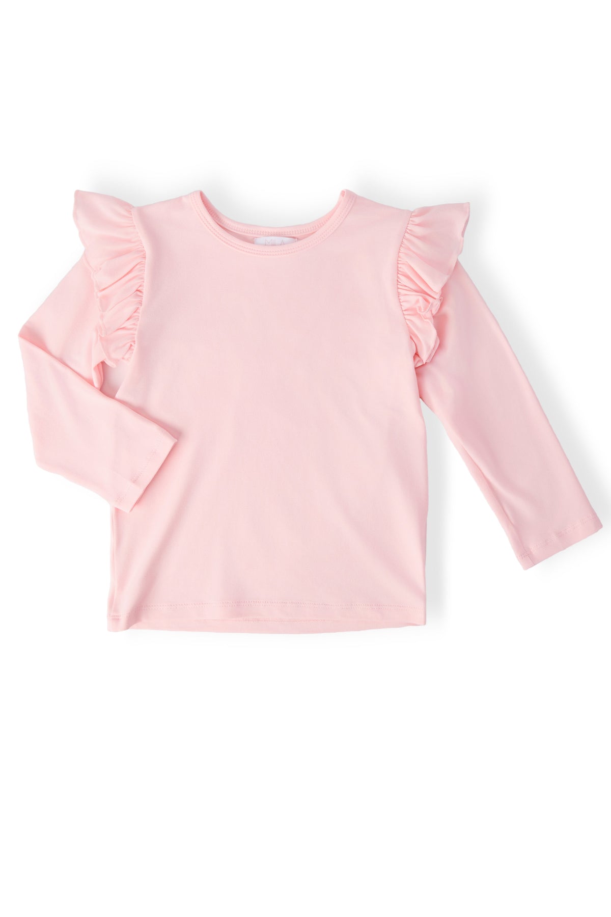 Mila & Rose ® Solid Ruffle Tee for Twirl Skirts, Leggings & Pinafores -
