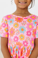 Mila & Rose ® Petal Pop S/S Pocket Twirl Dress - 