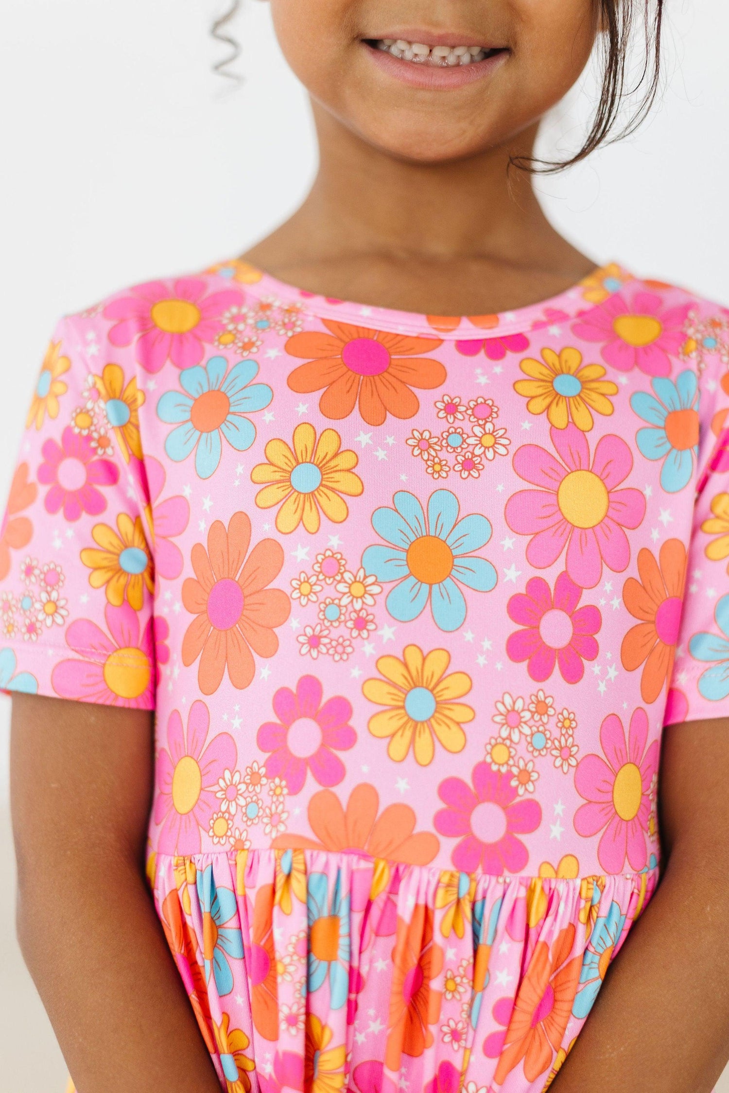 Mila & Rose ® Petal Pop S/S Pocket Twirl Dress - 