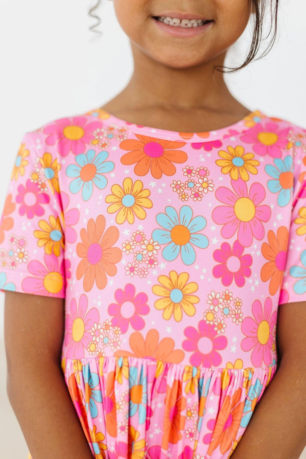 Mila & Rose ® Petal Pop S/S Pocket Twirl Dress - 