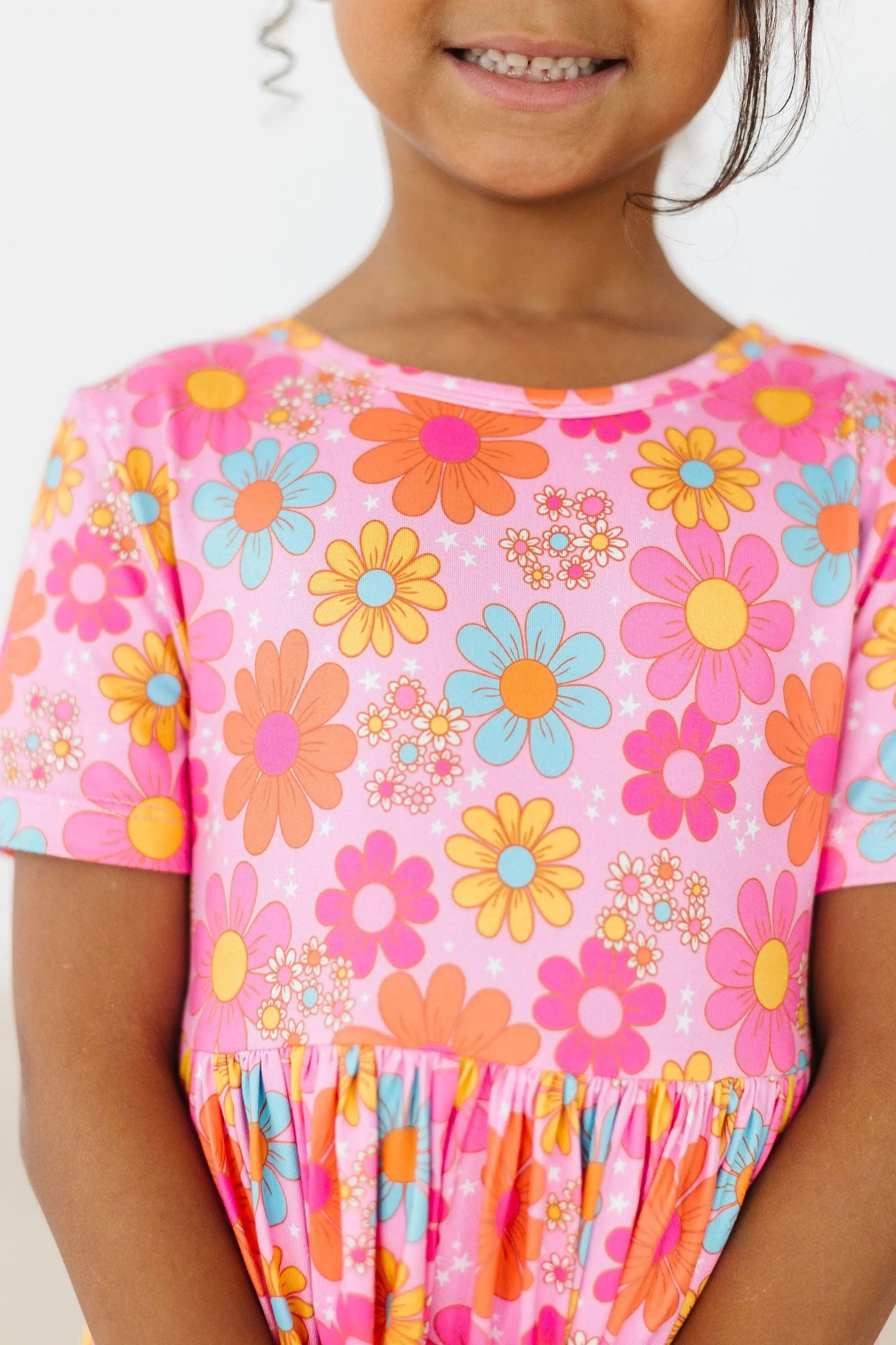 Mila & Rose ® Petal Pop S/S Pocket Twirl Dress - 