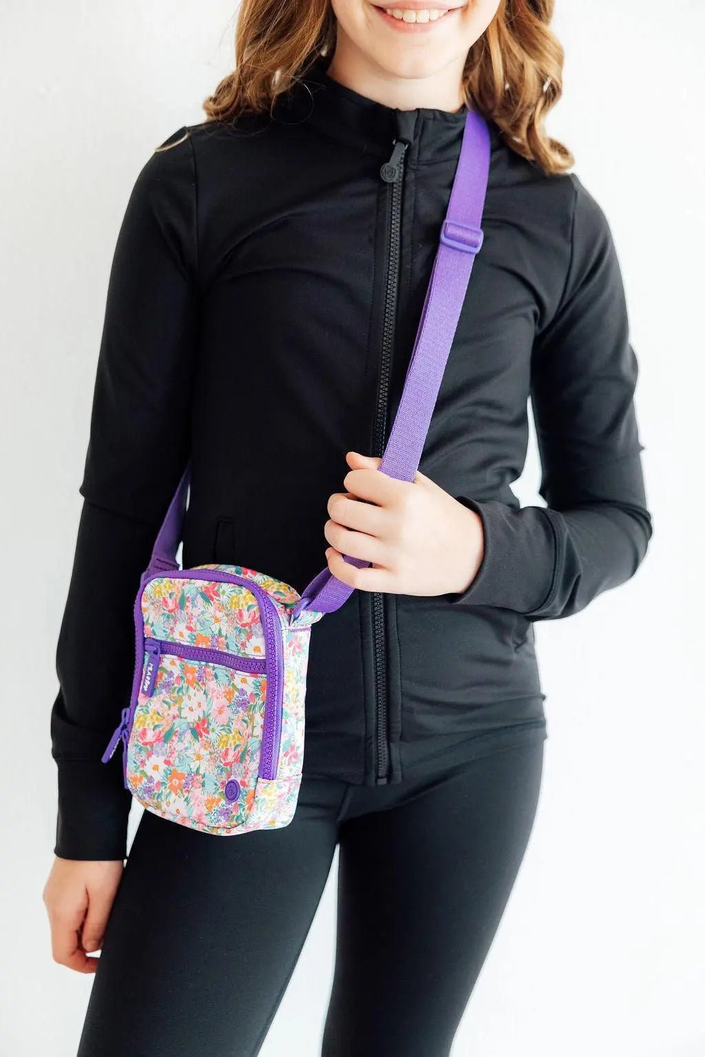 Petal Power Crossbody Bag - Bag, Luggage & bags, Pink, Purple, Shoulder Bag | Everetts Place