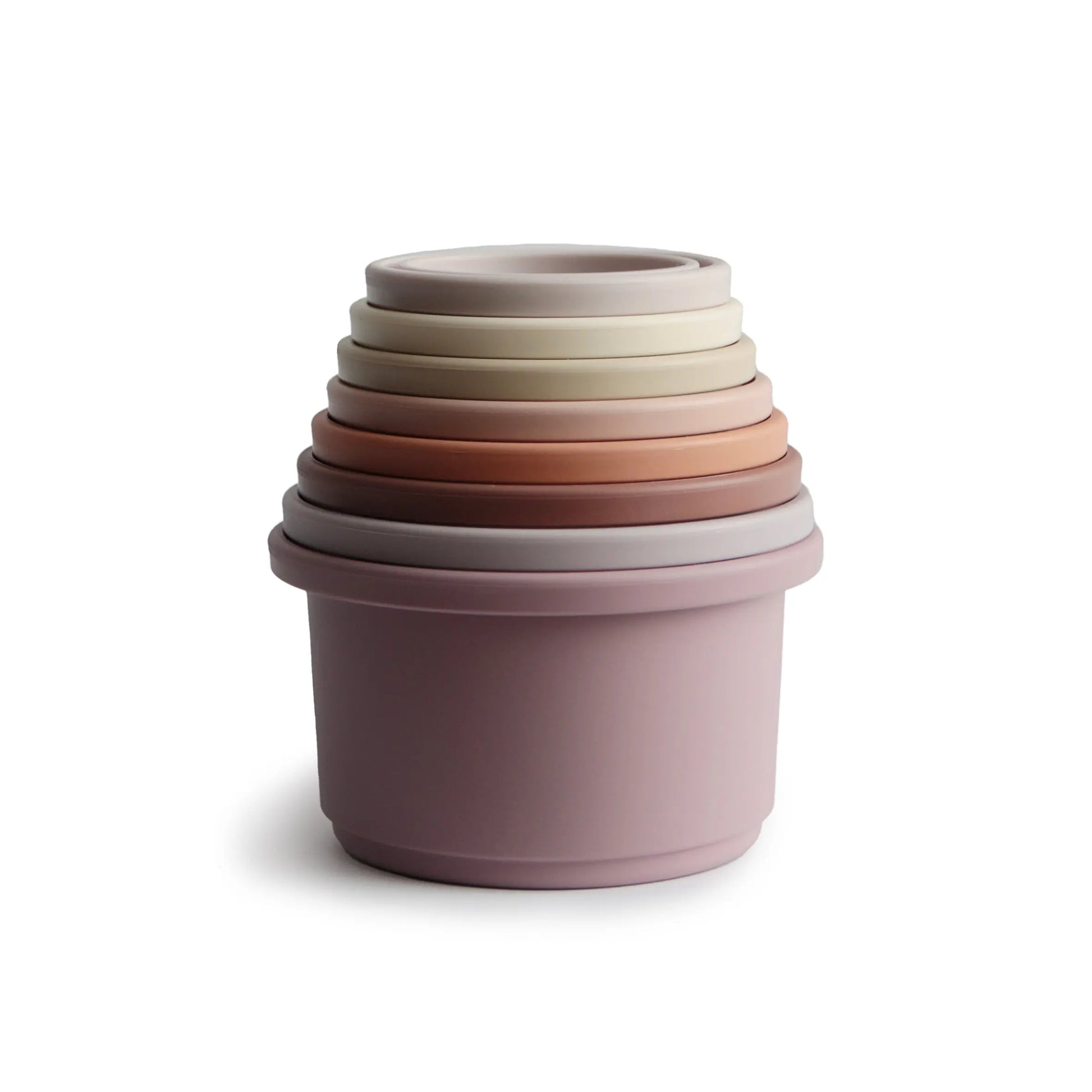 Stacking Cups Toy for Babies and Toddlers Developmental Learning Tool Mushie
