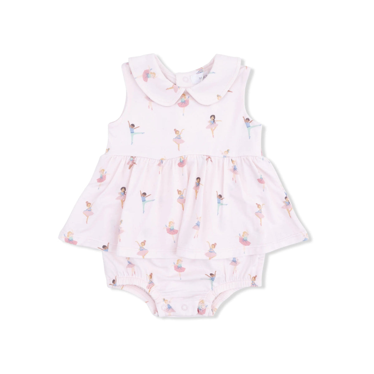 Angel Dear Petite Ballet - Peter Pan Collar Bubble with Skirt - 
