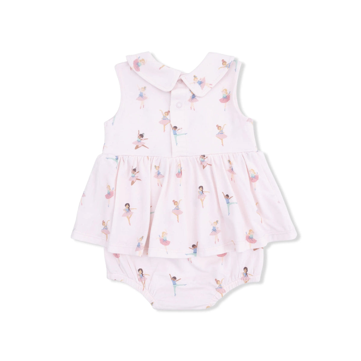 Angel Dear Petite Ballet - Peter Pan Collar Bubble with Skirt - 