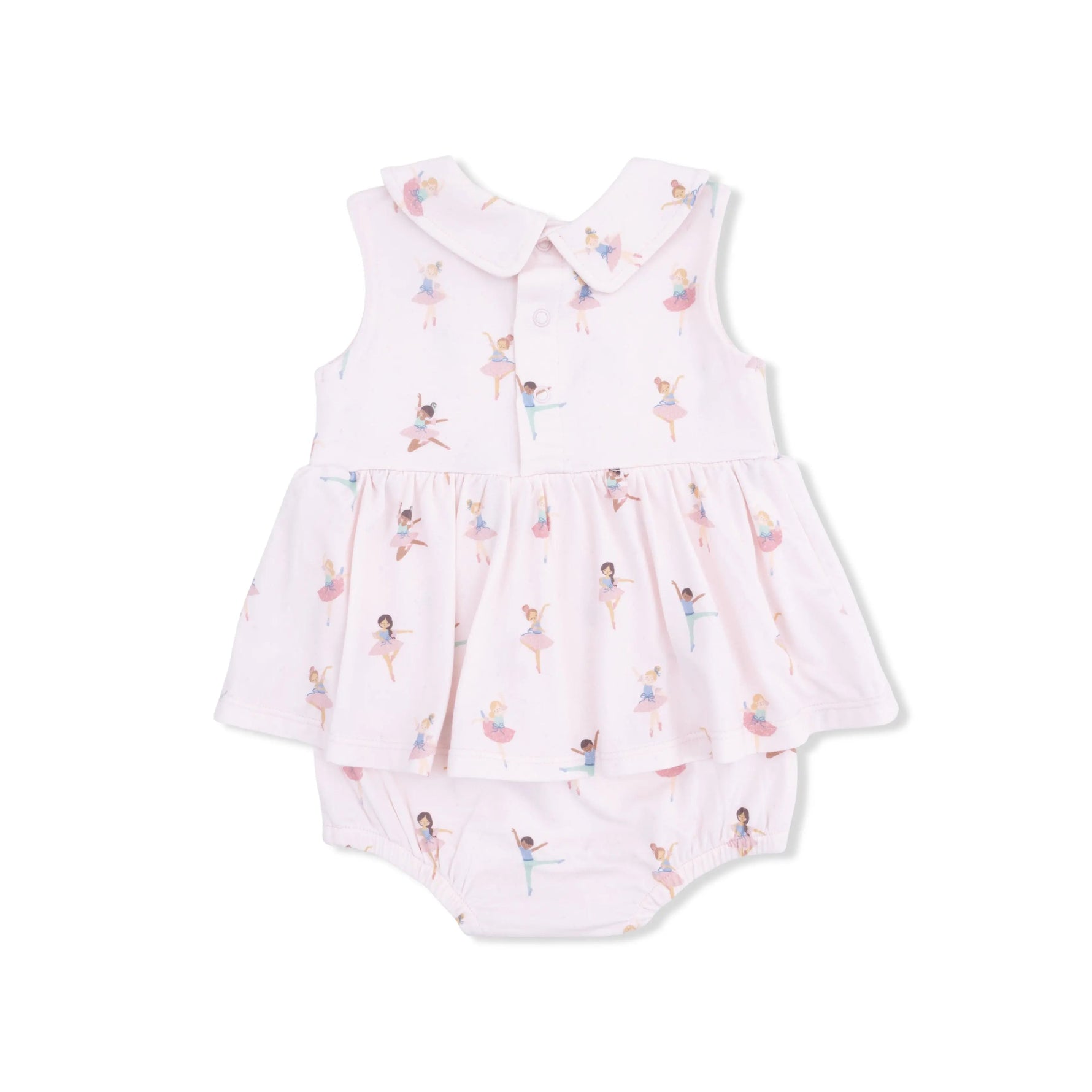 Angel Dear Petite Ballet - Peter Pan Collar Bubble with Skirt - 